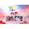 Ramă Foto LOVE Personalizată cu Poze – Cadou Romantic
