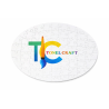 Puzzle oval personalizat