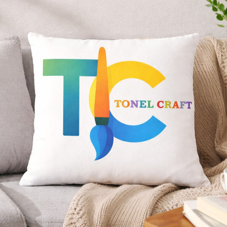Husă pernă 40×40 cm personalizata cu imagine/logo